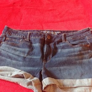 American eagle midi short's